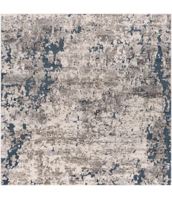 Livabliss Tuscany TUS2313 Denim Medium Gray Area Rug 7 ft. 10 in. Square