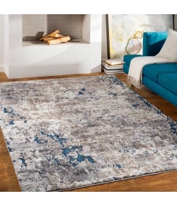 Livabliss Tuscany TUS2313 Denim Medium Gray Area Rug 5 ft. 3 in. X 7 ft. 3 in. Rectangle