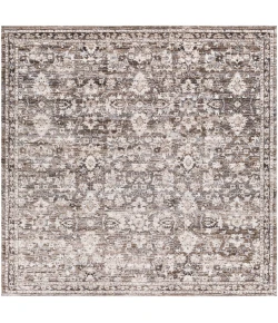 Livabliss Tuscany TUS2319 Dark Brown Camel Area Rug 7 ft. 10 in. Square