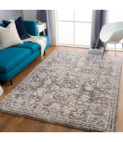 Livabliss Tuscany TUS2319 Dark Brown Camel Area Rug 7 ft. 10 in. Square