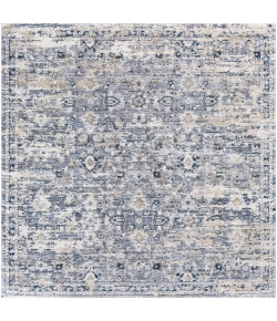 Livabliss Tuscany TUS2320 Dark Blue Denim Area Rug 7 ft. 10 in. Square