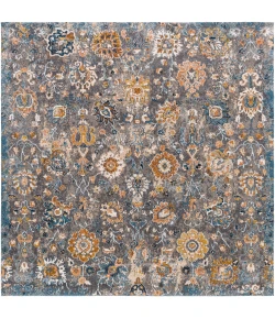 Livabliss Tuscany TUS2333 Gray Light Beige Area Rug 7 ft. 10 in. Square Square