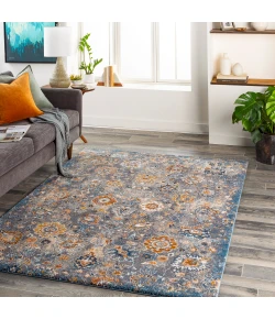 Livabliss Tuscany TUS2333 Gray Light Beige Area Rug 5 ft. 3 in. X 7 ft. 3 in. Rectangle
