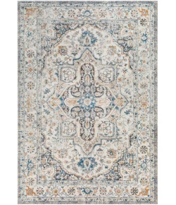 Livabliss Tuscany TUS2343 Ivory Tan Area Rug 7 ft. 10 in. Square Square