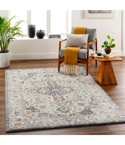 Livabliss Tuscany TUS2343 Ivory Tan Area Rug 7 ft. 10 in. Square Square