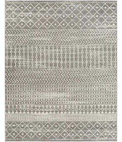 Livabliss Tevazu TVZ2387 Light Grey Taupe Area Rug 9 ft. X 12 ft. Rectangle