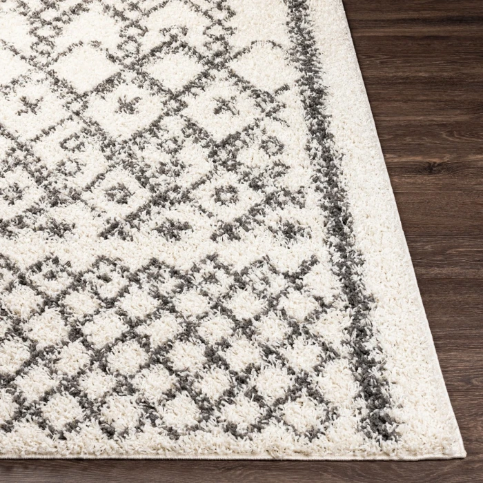 Livabliss Taza Shag Cream TZS-2301 6 ft. 7 in. X 9 ft. Rect. Rug