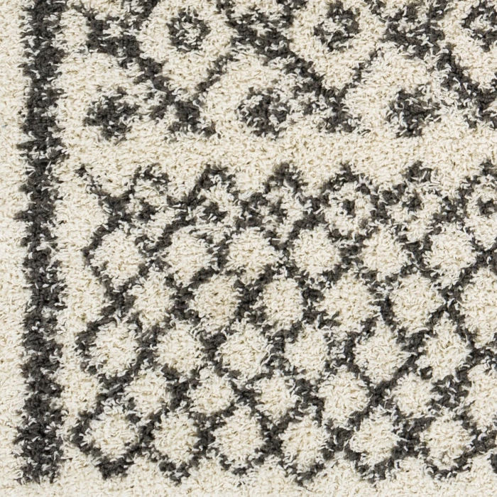 Livabliss Taza Shag Cream TZS-2301 6 ft. 7 in. X 9 ft. Rect. Rug