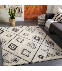 Livabliss Taza Shag TZS2322 Multi Area Rug 5 ft. 2 in. X 7 ft. Rectangle