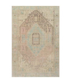 Livabliss Unique UNQ2305 Bright Pink Lime Area Rug 2 ft. 6 in. X 4 ft. Rectangle