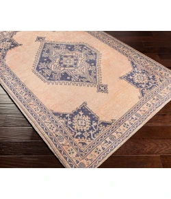 Surya Unique UNQ2308 Peach Navy Area Rug 2 ft. 6 in. X 4 ft. Rectangle