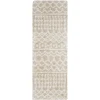 Livabliss Urban Shag USG2303 Cream Beige Area Rug 2 ft. 7 in. X 7 ft. 3 in. Runner