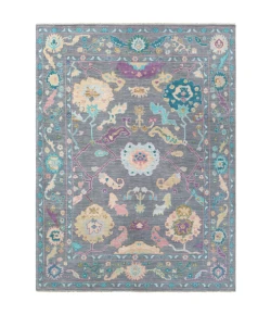 Surya Ushak USK2300 Multi Area Rug 8 ft. 10 in. X 12 ft. Rectangle