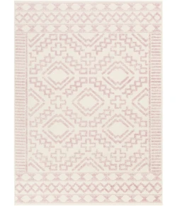 Livabliss Ustad UST2313 Pale Pink Cream Area Rug 2 ft. X 2 ft. 11 in. Rectangle