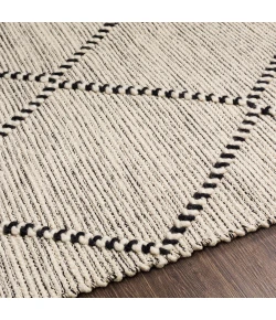 Surya Uttar UTT2302 Black Cream Area Rug 2 ft. 6 in. X 8 ft. Runner