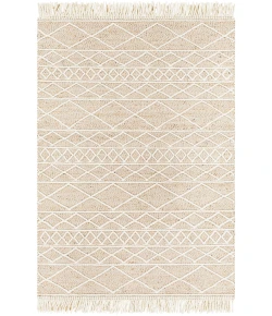 Surya Uttar UTT2304 Medium Brown Cream Area Rug 2 ft. X 3 ft. Rectangle