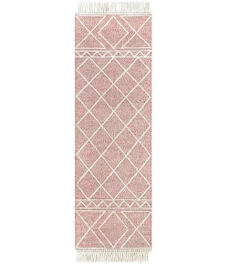 Surya Uttar UTT2305 Burgundy Dusty Pink Area Rug 2 ft. 6 in. X 8 ft. Runner