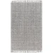 Surya Valeria VAE2301 Light Gray Black Area Rug 9 ft. X 12 ft. Rectangle