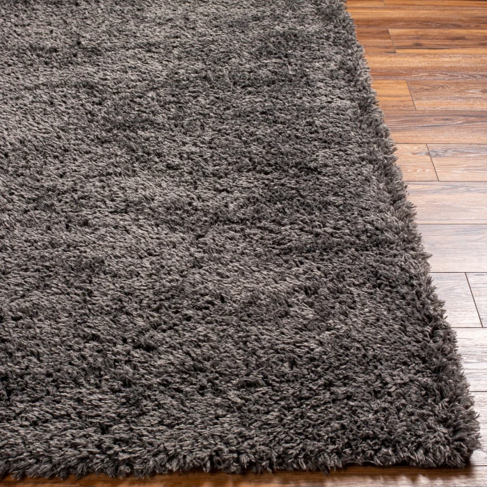 LIVABLISS Verde Black VDE-2303 2ft.7in. x 7ft.3in. Rect. Rug