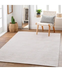Surya Viola VIO2000 Medium Gray Area Rug 6 ft. X 9 ft. Rectangle