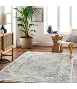 Livabliss Valerie VLA2303 Cream Denim Area Rug 6 ft. X 9 ft. Rectangle