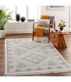 Livabliss Valerie VLA2305 Off-White Charcoal Area Rug 6 ft. X 9 ft. Rectangle
