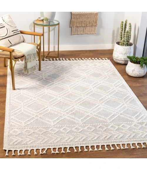 LIVABLISS Valencia Medium Gray VLC-2315 7ft.10in. x 10ft. Rect. Rug