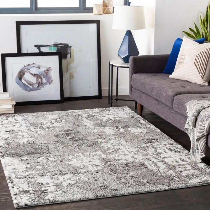 Livabliss Venice Gray VNE-2308 5 ft. 3 in. X 7 ft. 3 in. Rect. Rug