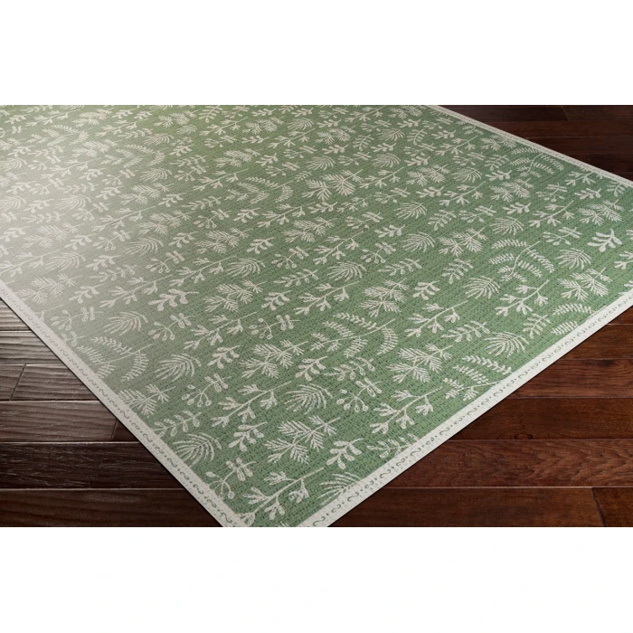 LIVABLISS Vinilo Olive VNL-2304 2ft. x 3ft. Rect. Rug