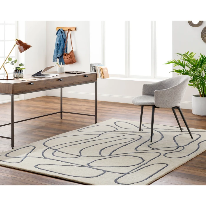 Vilnius VNS-2302 2' x 3' Handmade Rug