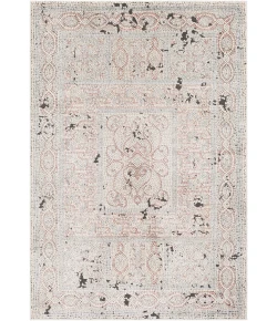 Livabliss Venezia VNZ2304 Rose Medium Gray Area Rug 6 ft. 5 in. X 9 ft. 6 in. Rectangle