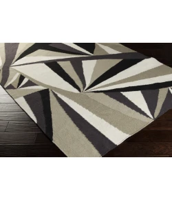 Surya Voyages VOY54 Medium Gray Cream Area Rug 2 ft. X 3 ft. Rectangle