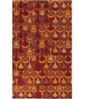 Surya Voyages Red VOY-59 3ft.6in. x 5ft.6in. Rect. Rug