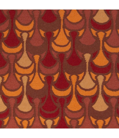 Surya Voyages Red VOY-59 3ft.6in. x 5ft.6in. Rect. Rug