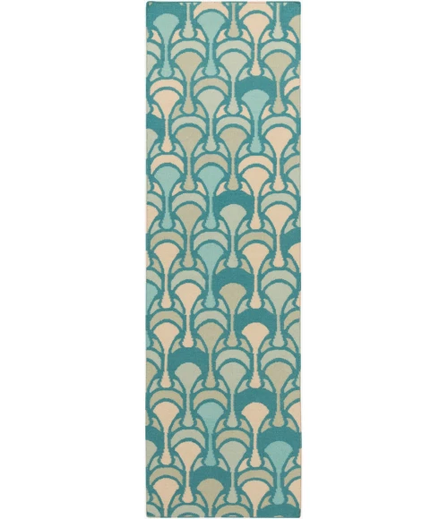 Surya Voyages Deep Teal VOY-61 2ft.6in. x 8ft. Rect. Rug