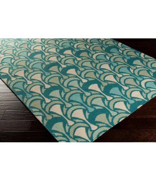 Surya Voyages Deep Teal VOY-61 2ft.6in. x 8ft. Rect. Rug