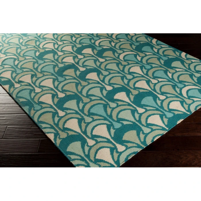 Surya Voyages Deep Teal VOY-61 2ft.6in. x 8ft. Rect. Rug