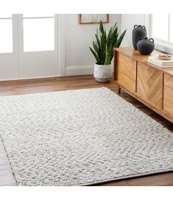 Surya Vesta VST2303 Light Grey Taupe Area Rug 2 ft. 6 in. X 8 ft. Runner