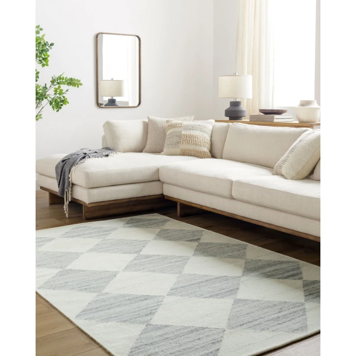 Vivir Antho Ivory VVAT-2303 2 ft. X 3 ft. Rect. Rug