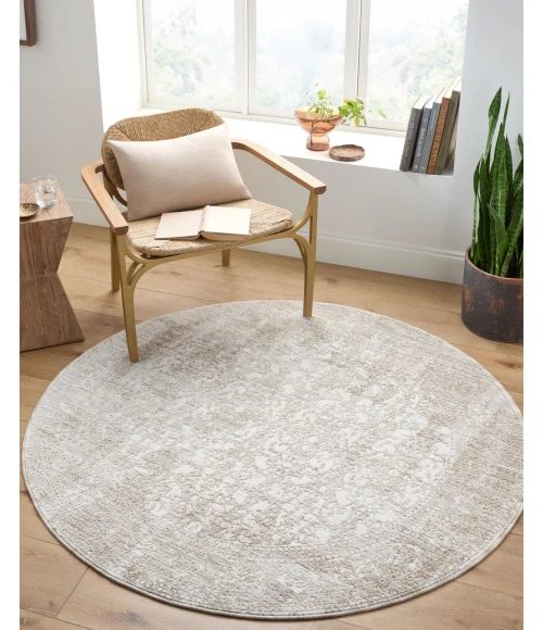 Vivir Beth Cream VVBE-2300 2 ft. 7 in. X 3 ft. 11 in. Rect. Rug