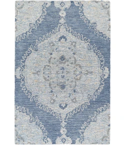 Surya Vivianne VVE2303 Medium Gray Light Blue Area Rug 2 ft. X 3 ft. Rectangle