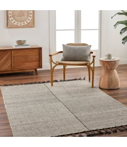 Surya Vivian VVI2302 Off-White Charcoal Area Rug 2 ft. X 3 ft. Rectangle