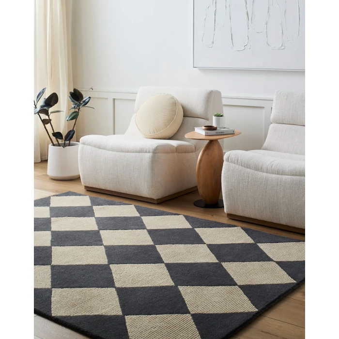 Vivir Isaac Charcoal VVIS-2301 5 ft. X 7 ft. 6 in. Rect. Rug