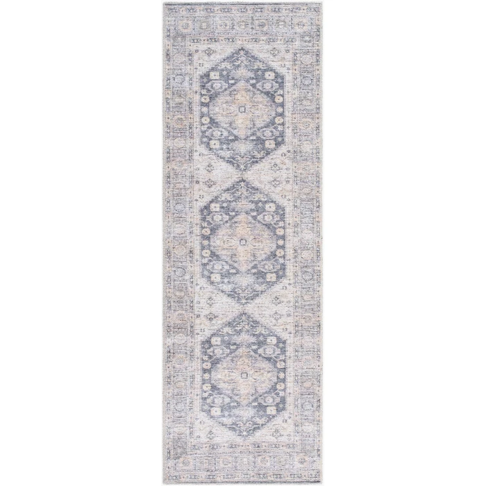 Vivir Lorelai Black VVLO-2306 2 ft. 7 in. X 7 ft. 10 in. Rect. Rug