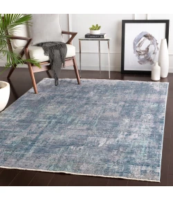 Livabliss Wonder WAM2304 Aqua Teal Area Rug 2 ft. X 2 ft. 11 in. Rectangle