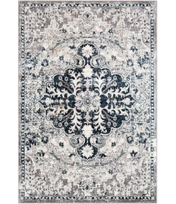 Livabliss Wanderlust WNL2307 Aqua Navy Area Rug 2 ft. X 3 ft. Rectangle