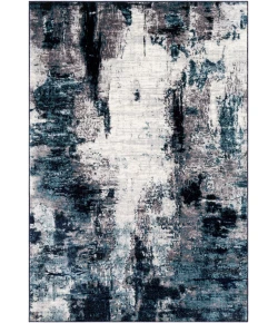 Livabliss Wanderlust WNL2309 Aqua Navy Area Rug 6 ft. 7 in. Square