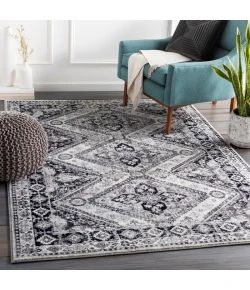 Livabliss Wanderlust WNL2315 Charcoal Navy Area Rug 6 ft. 7 in. X 9 ft. Rectangle