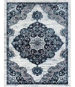 LIVABLISS Wanderlust Ink Blue WNL-2320 7ft.10in. x 10ft.3in. Rect. Rug