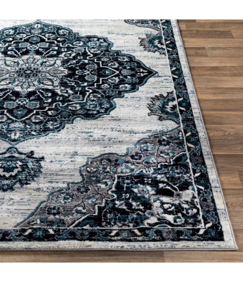 LIVABLISS Wanderlust Ink Blue WNL-2320 7ft.10in. x 10ft.3in. Rect. Rug